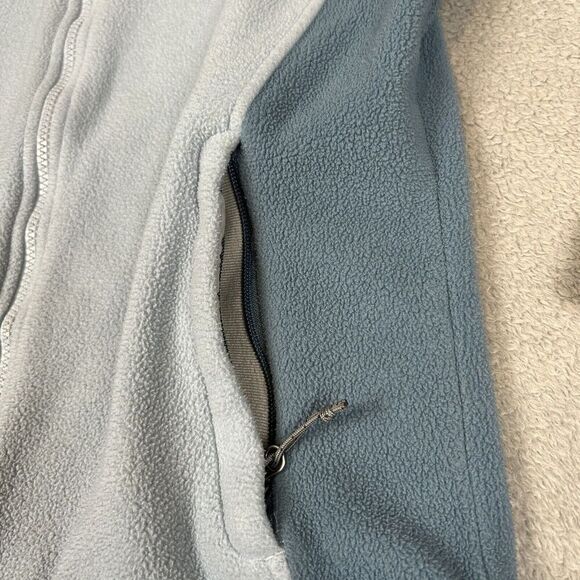 North Face Fleece Jacket Womens Small Gray Full Zip Sweater Outdoors Zip Pocket - Picture 4 of 10